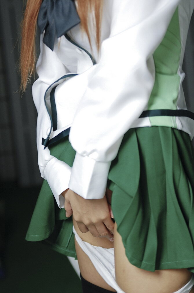 [Cosplay] 2013.04.09  Big boobs Saya Takagi 性感制服诱惑